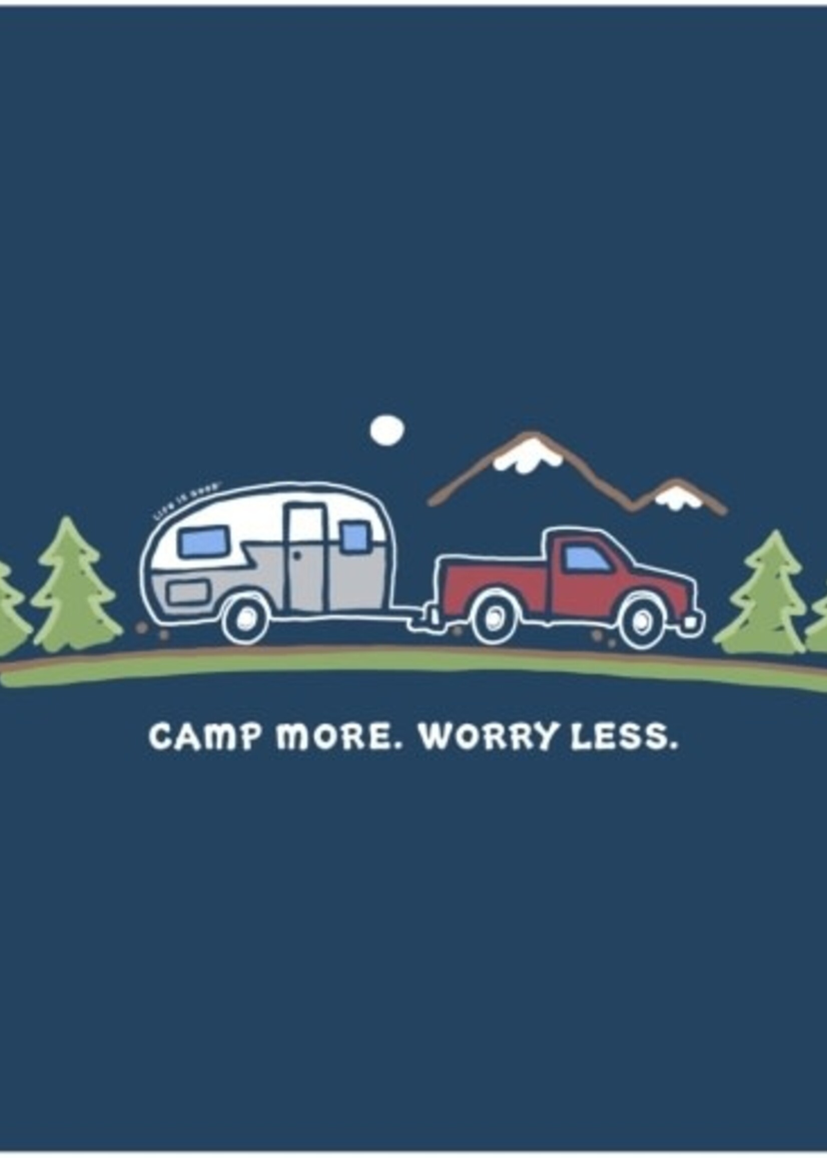 Life is Good MEN'S CAMP MORE ON THE ROAD SHORT SLEEVE