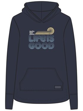 Life is Good WOMEN'S GROOVY HELLO SUNSHINE CRUSHER-FL