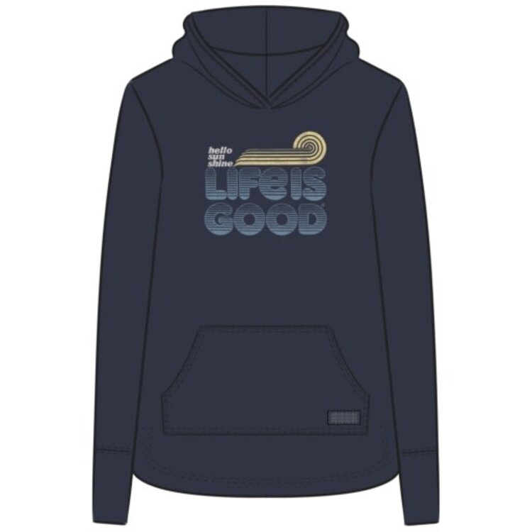 Life is Good WOMEN'S GROOVY HELLO SUNSHINE CRUSHER-FL