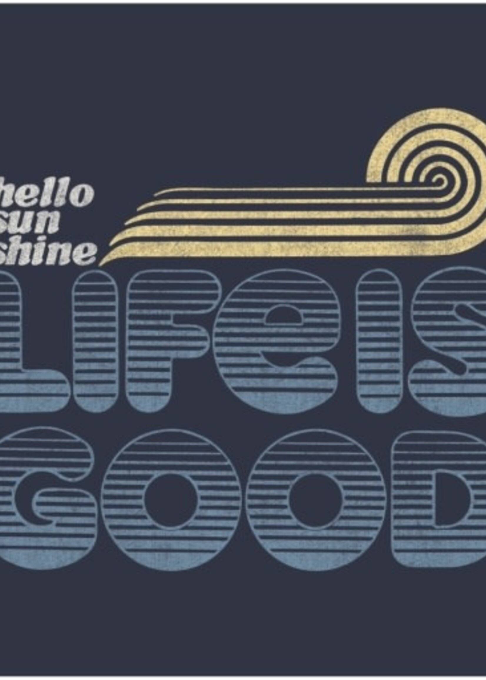 Life is Good WOMEN'S GROOVY HELLO SUNSHINE CRUSHER-FL