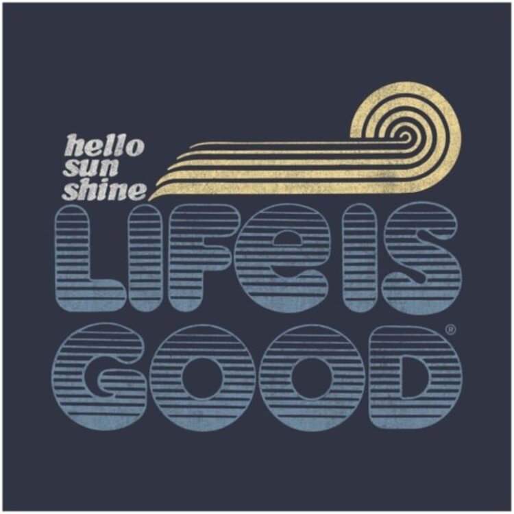 Life is Good WOMEN'S GROOVY HELLO SUNSHINE CRUSHER-FL