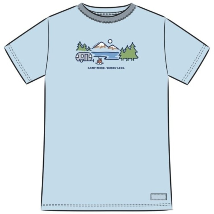 Life is Good WOMEN'S CAMP MORE LAKESIDE CAMPER SHORT