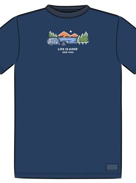Life is Good M CRUSHER TEE ND AIRSTREAM LAKESI DSTBLU