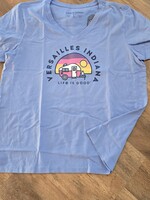 Life is Good W CRUSHER VEE ND RV RAINBOW CRNBLU