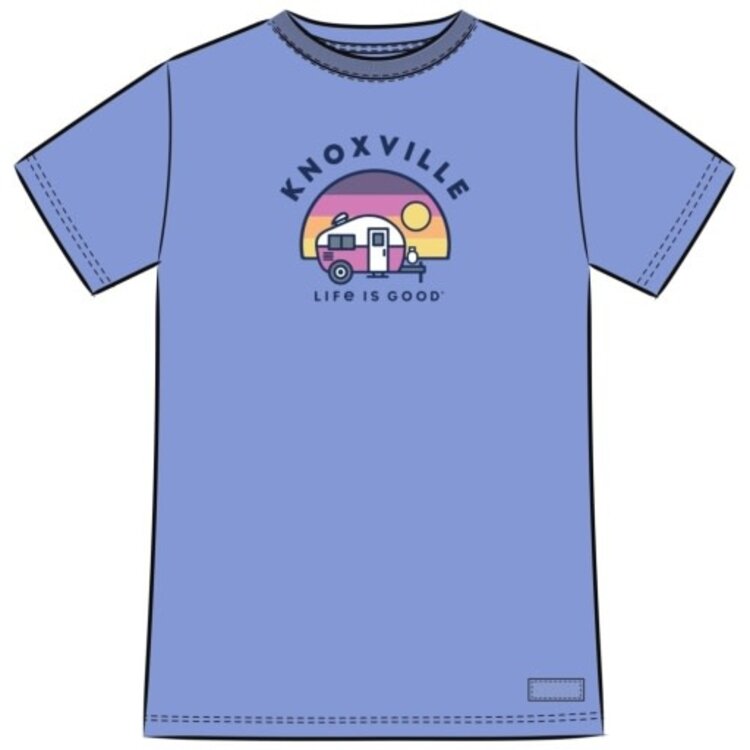 Life is Good W CRUSHER VEE ND RV RAINBOW CRNBLU