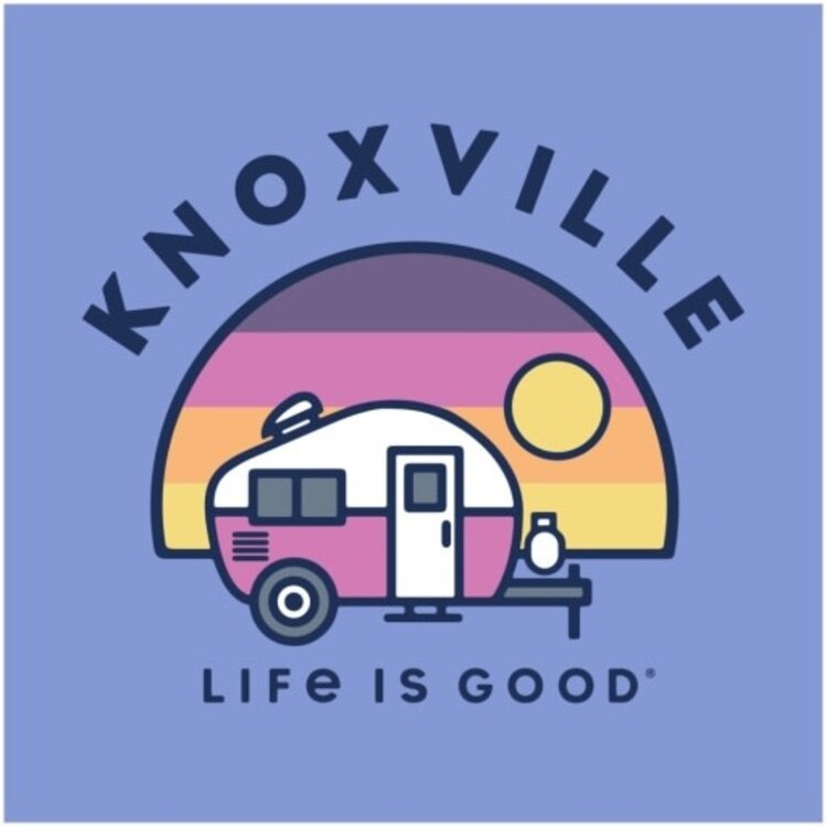 Life is Good W CRUSHER VEE ND RV RAINBOW CRNBLU