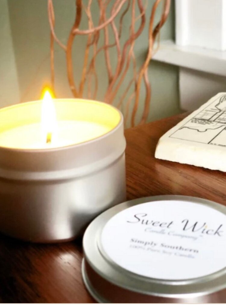 Sweet Wick Candle Company Travel tin candles