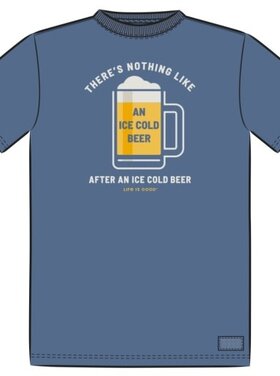 Life is Good MEN'S ICE COLD BEER AFTER ICE COLD BEER