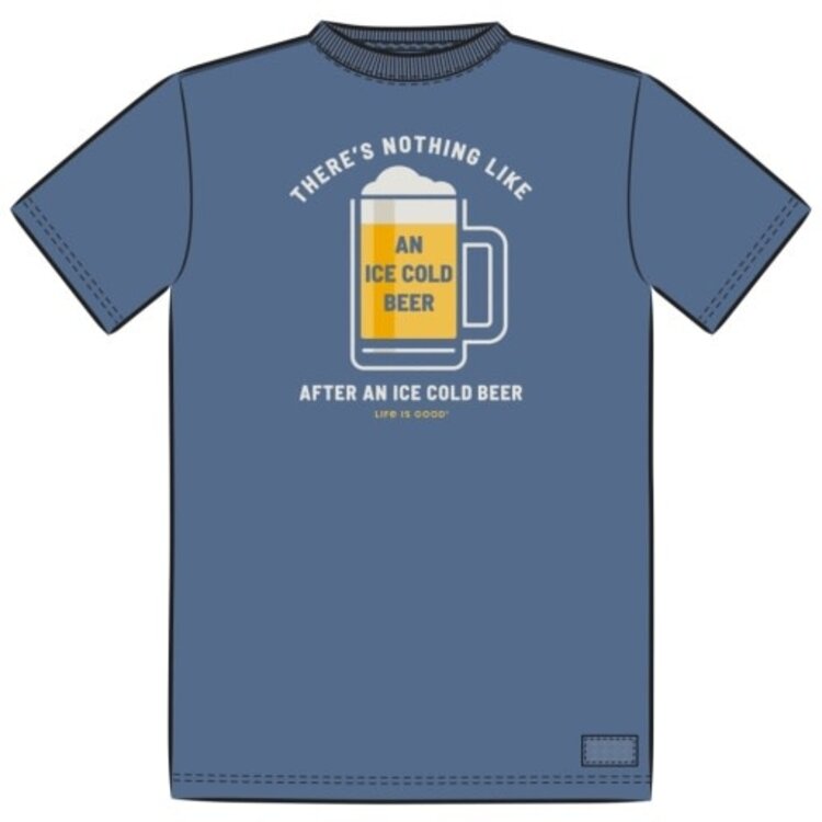 Life is Good MEN'S ICE COLD BEER AFTER ICE COLD BEER