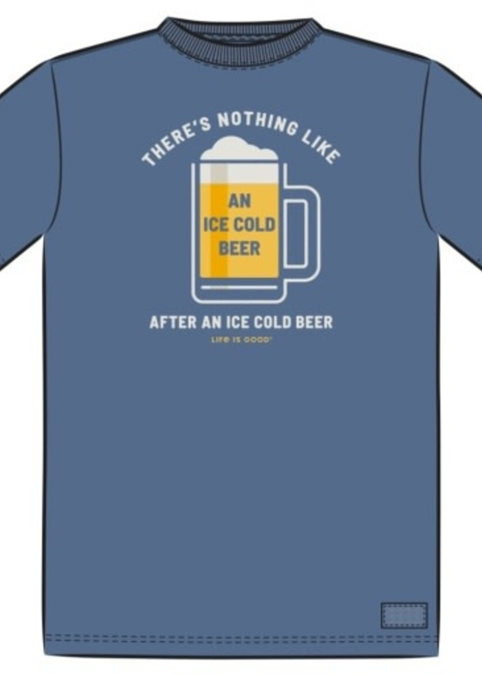 Life is Good MEN'S ICE COLD BEER AFTER ICE COLD BEER