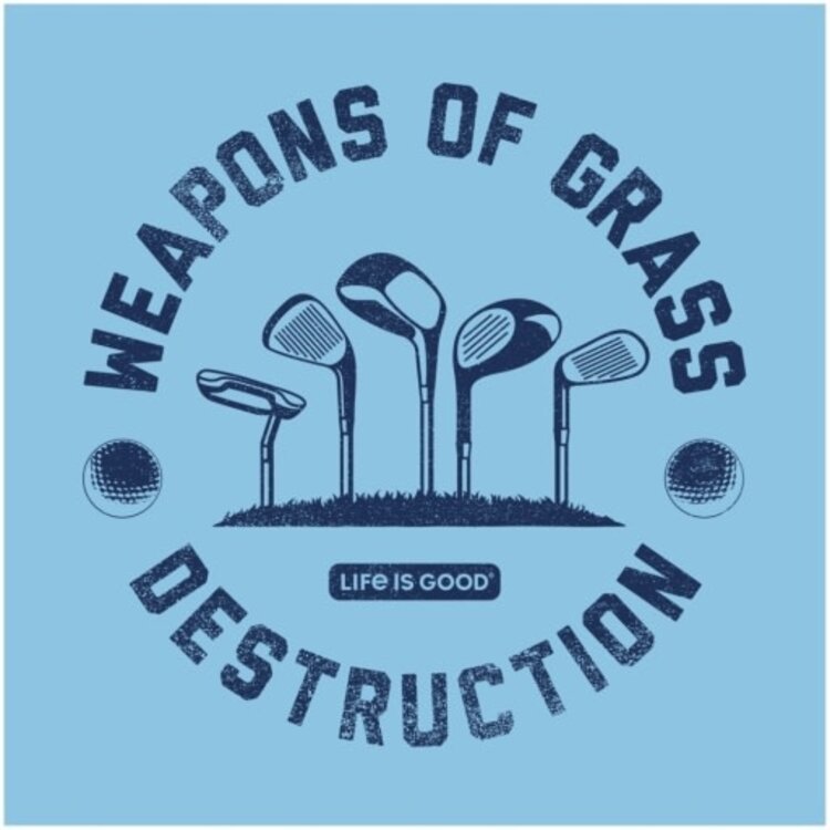 Life is Good MEN'S WEAPONS OF GRASS DESTRUCTION  CRUS