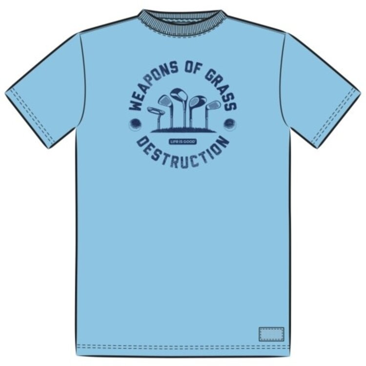 Life is Good MEN'S WEAPONS OF GRASS DESTRUCTION  CRUS