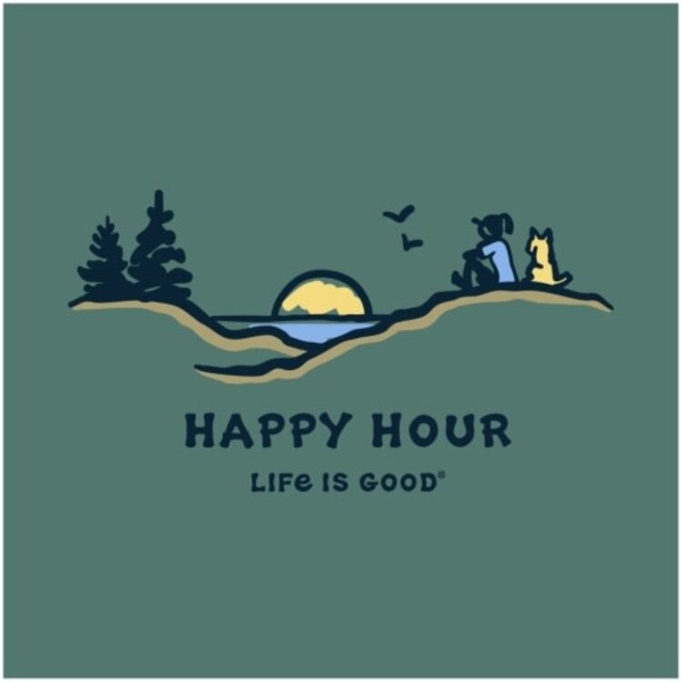 Life is Good WOMEN'S JACKIE HAPPY HOUR PINES  CRUSHER