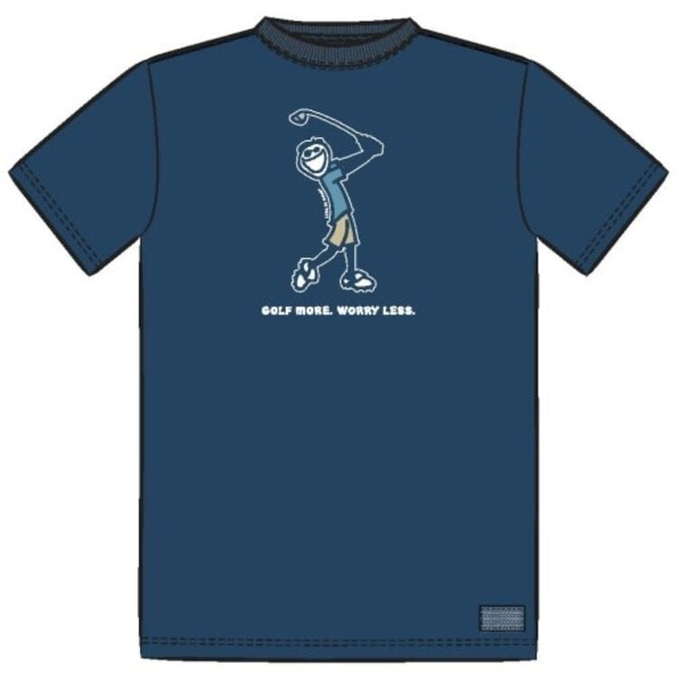 Life is Good MEN'S JAKE GOLF MORE  CRUSHER TEE