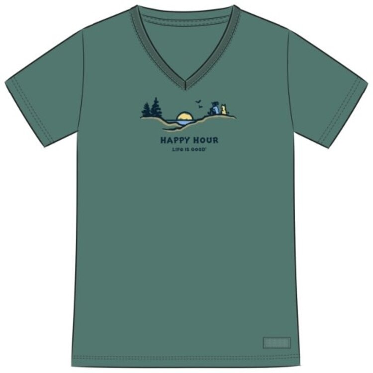 Life is Good WOMEN'S JACKIE HAPPY HOUR PINES  CRUSHER