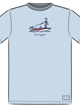 Life is Good MEN'S BOAT FISH JAKE SHORT SLEEVE CRUSHE