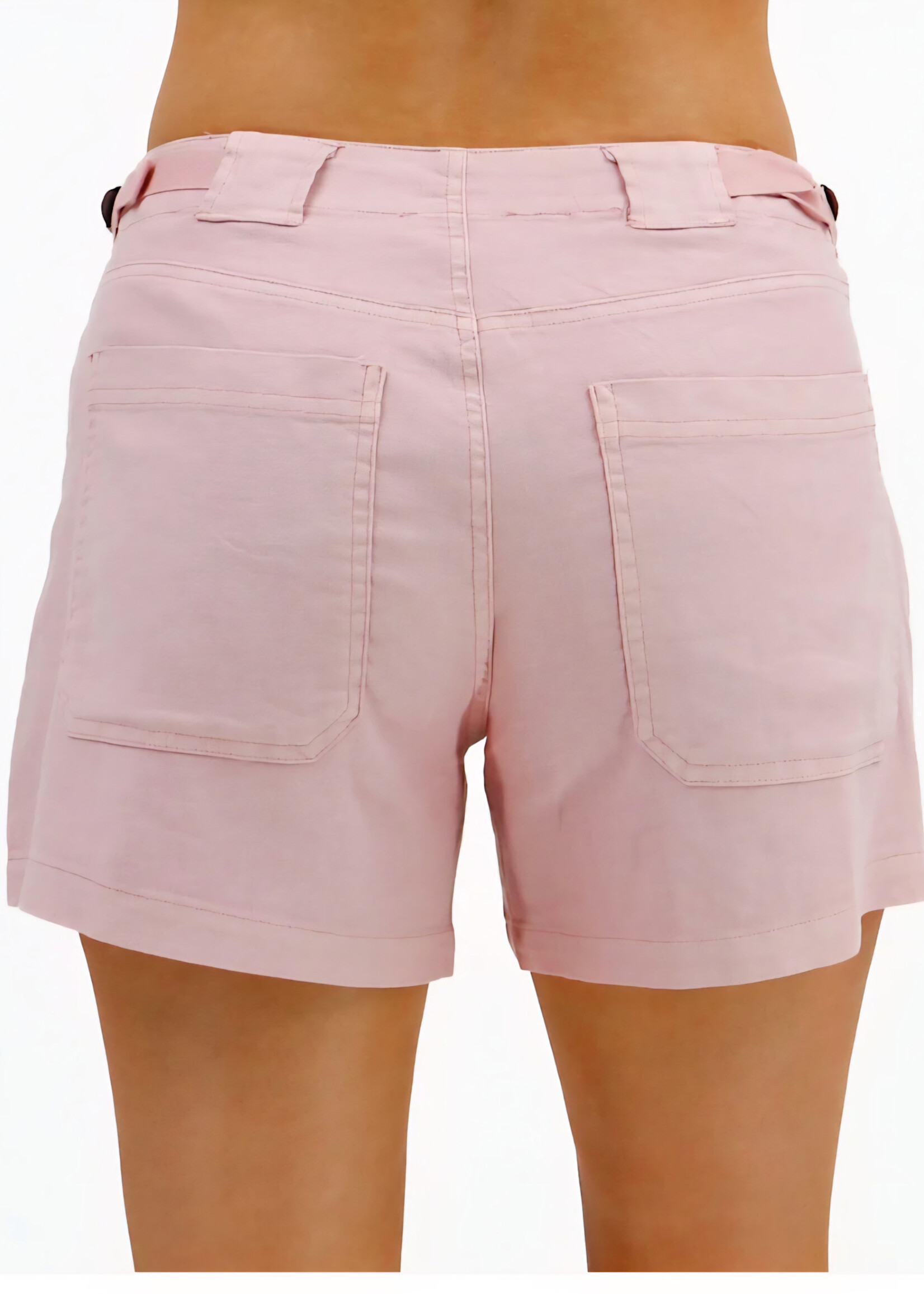 Grace & Lace Linen Shorts Blush