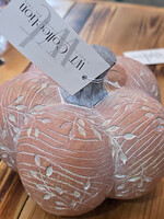 WT Collection Leaf Engraved Pumpkin