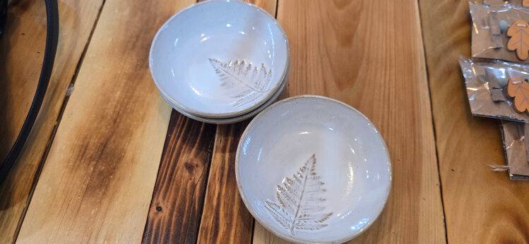 Refiner White fern Jewely Dish