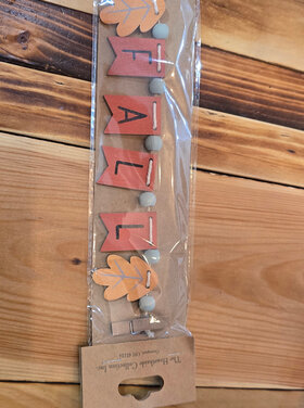 Fall mini clip banner