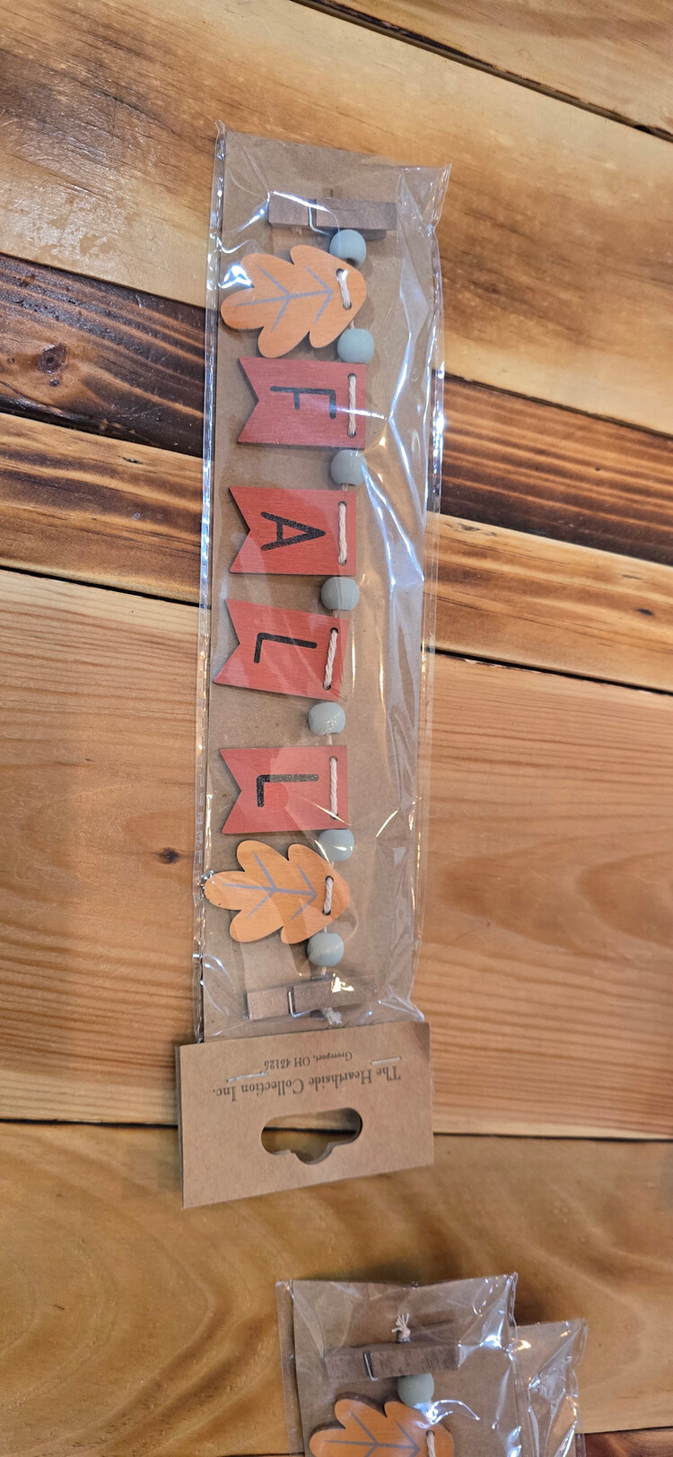 Fall mini clip banner