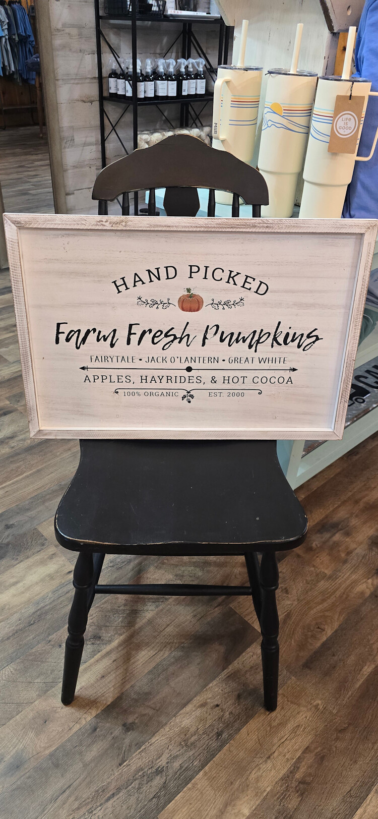 Farm Fresh Pumpkins Sign
