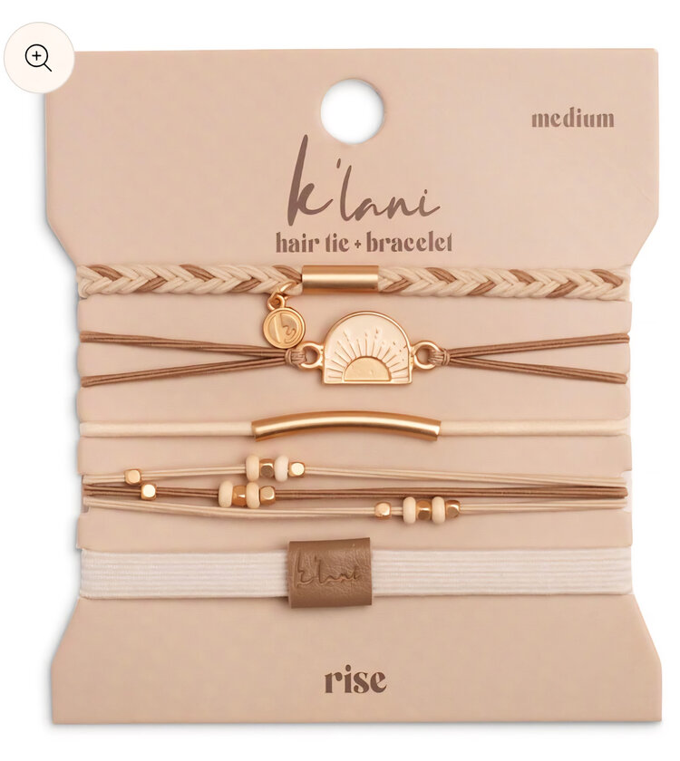 kilani Rise Hair tie bracelets