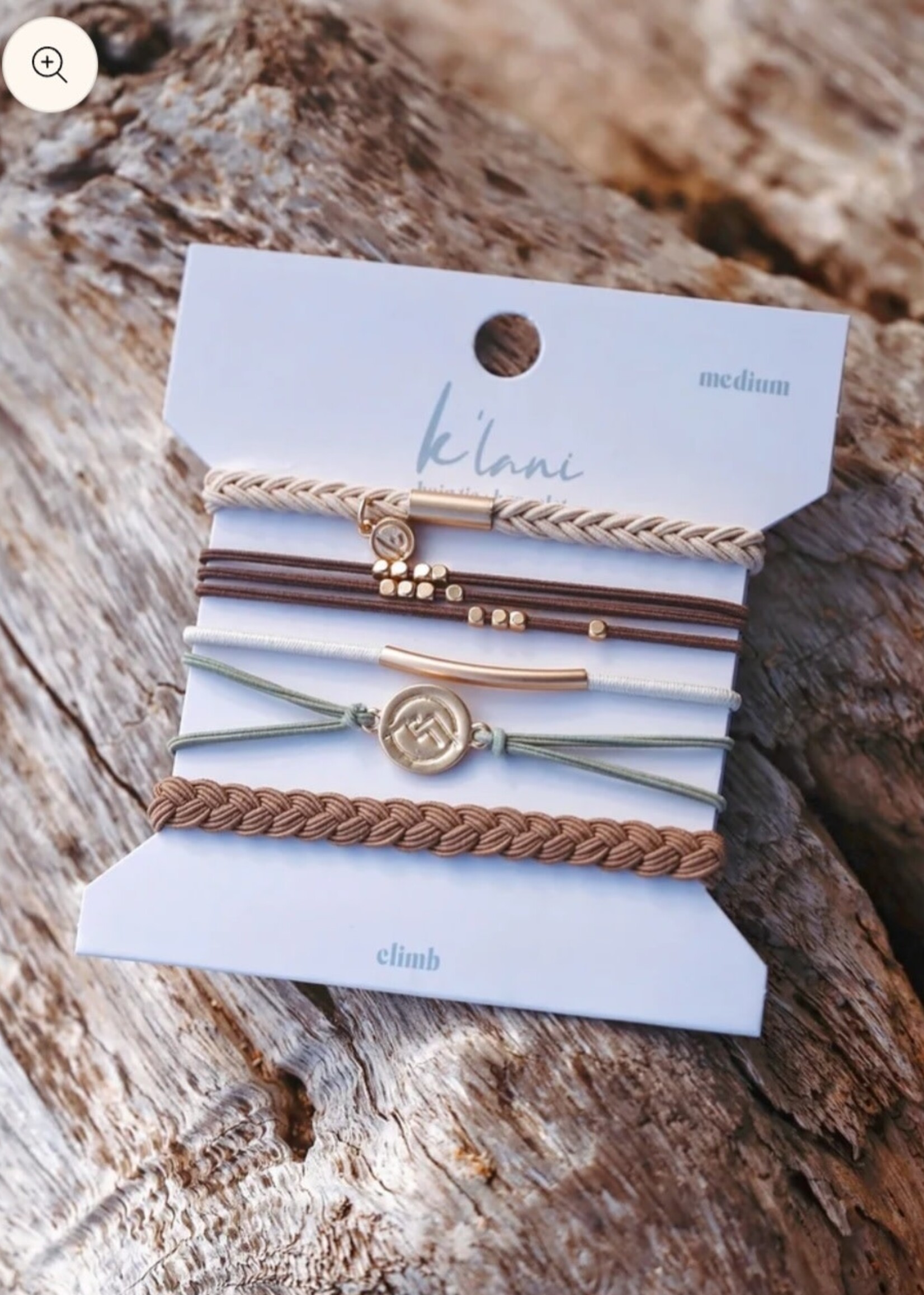 kilani Climb hair tie bracelets