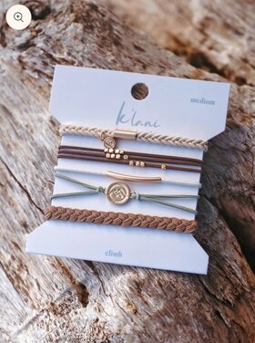 kilani Climb hair tie bracelets