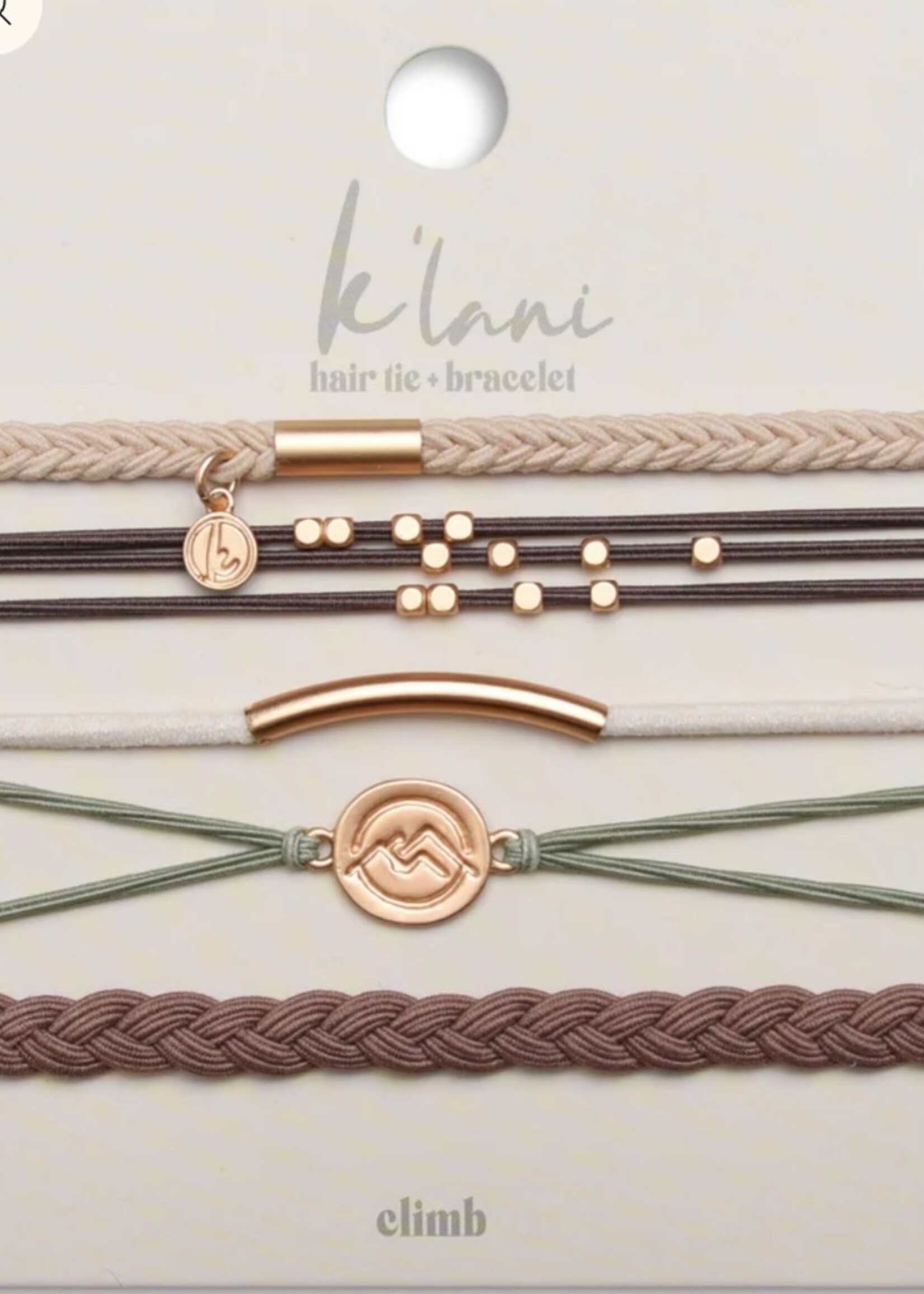 kilani Climb hair tie bracelets