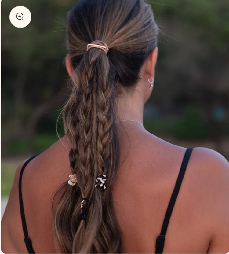 Focus hair tie bracelets