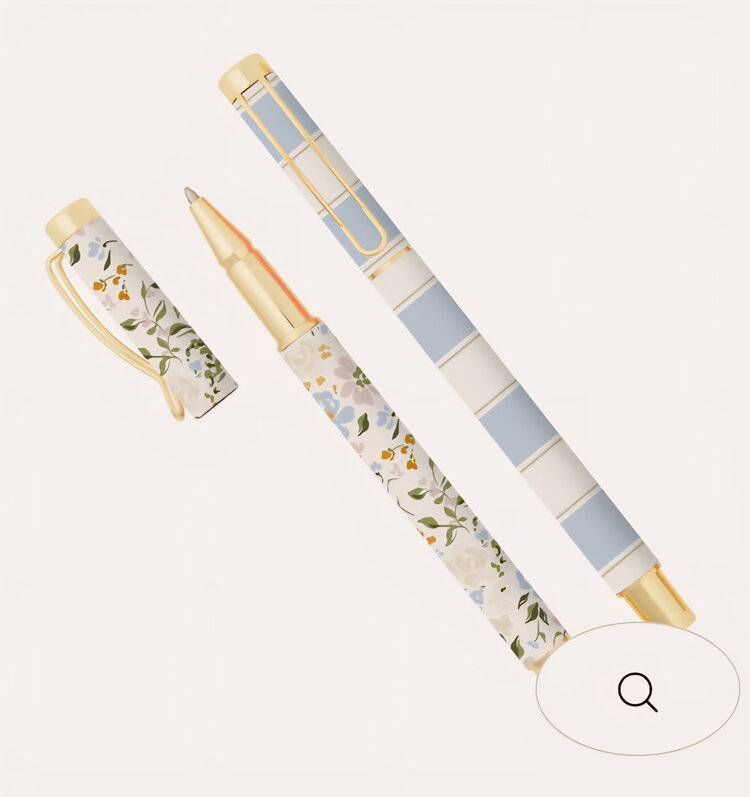 Sweet Water Decor Floral pen set