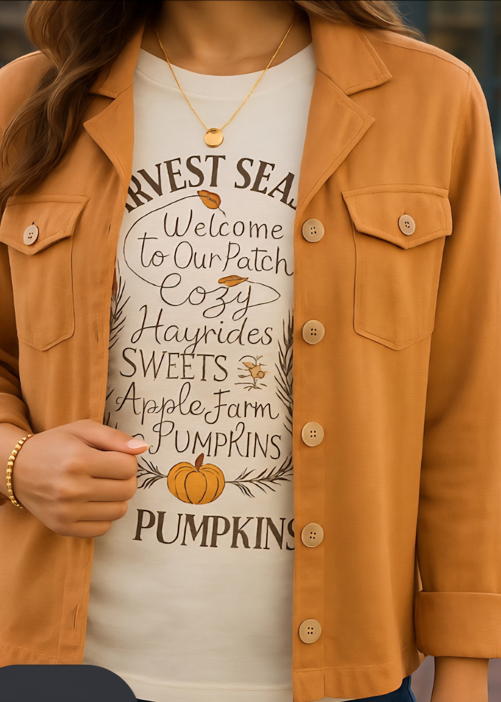 Grace & Lace Harvest Season Graphic Tee