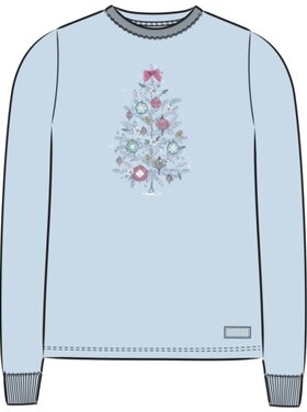 Life is Good WOMEN'S DREAMY CHRISTMAS TREE LONG SLEEV