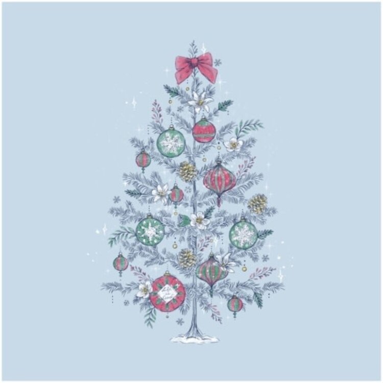 Life is Good WOMEN'S DREAMY CHRISTMAS TREE LONG SLEEV