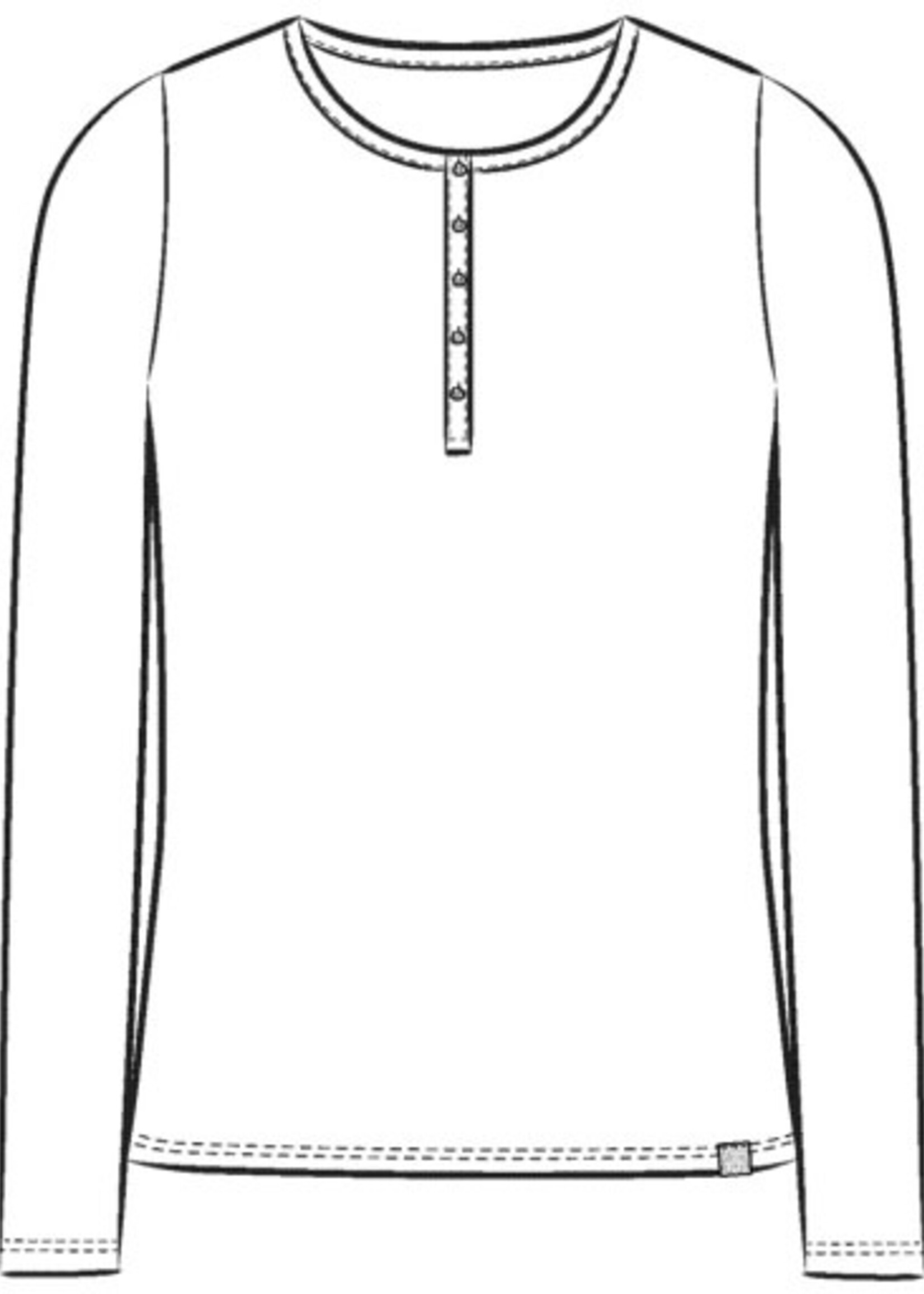 Life is Good WOMEN'S SOLID MODAL RIBBED HENLEY