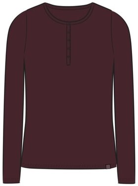 Life is Good WOMEN'S SOLID MODAL RIBBED HENLEY