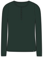 Life is Good WOMEN'S SOLID MODAL RIBBED HENLEY