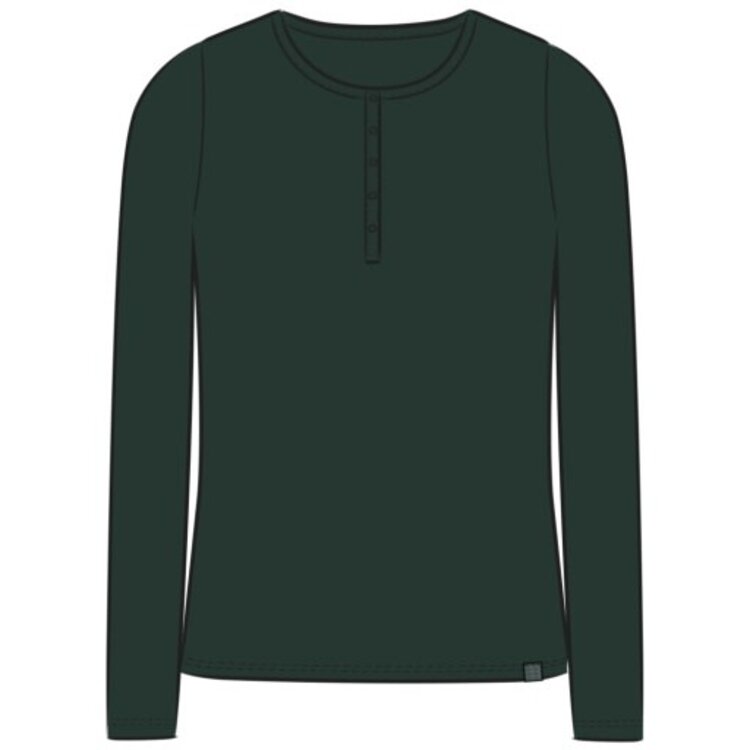 Life is Good WOMEN'S SOLID MODAL RIBBED HENLEY