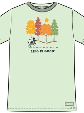 Life is Good WOMEN'S FALL HIKE WILLIE SHORT SLEEVE CR