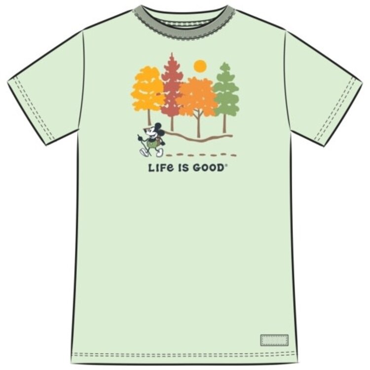 Life is Good WOMEN'S FALL HIKE WILLIE SHORT SLEEVE CR