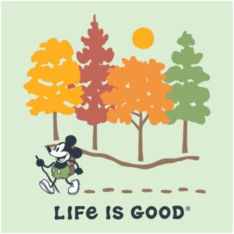 Life is Good WOMEN'S FALL HIKE WILLIE SHORT SLEEVE CR