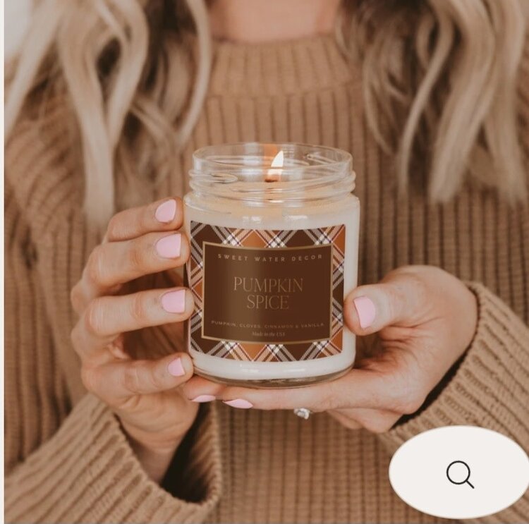 Sweet Water Decor Pumpkin Spice 9 0z candle