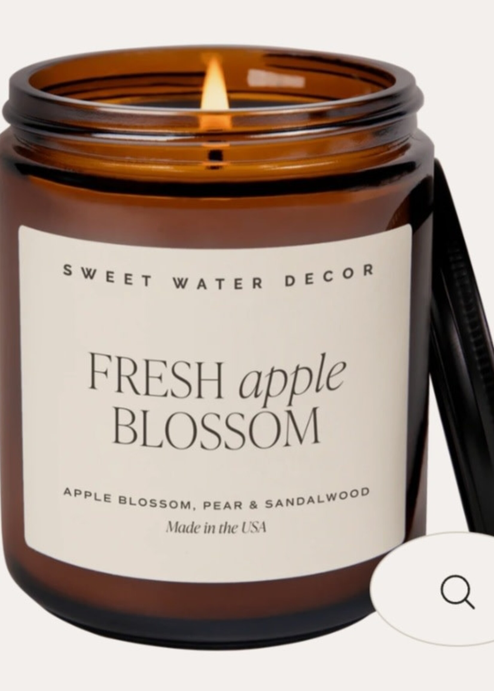 Sweet Water Decor Fresh Apple Blossom Candle
