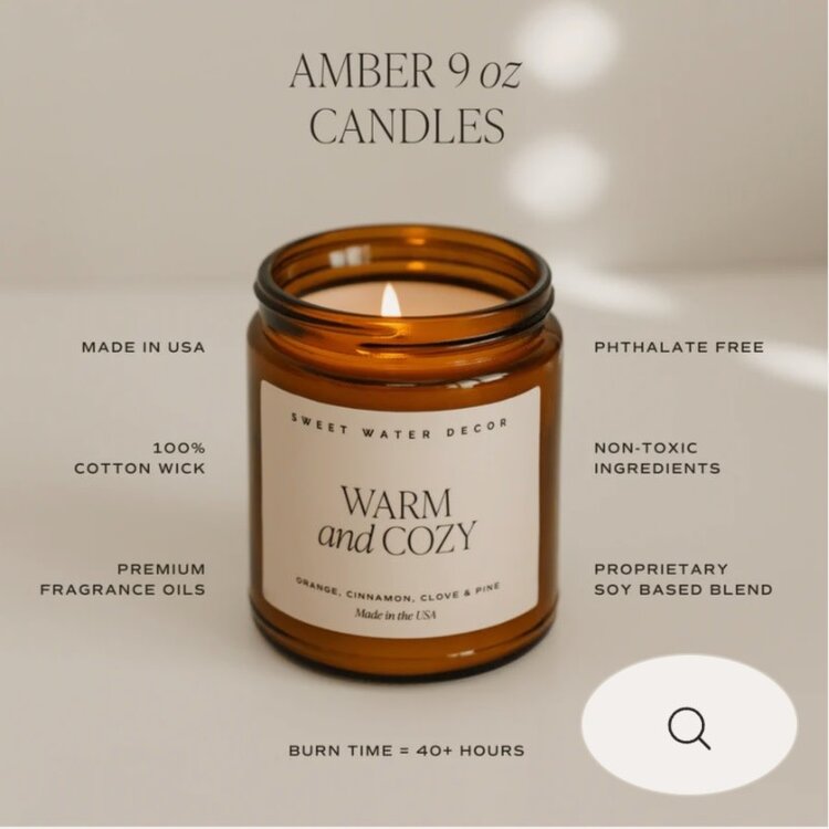 Sweet Water Decor Fresh Apple Blossom Candle