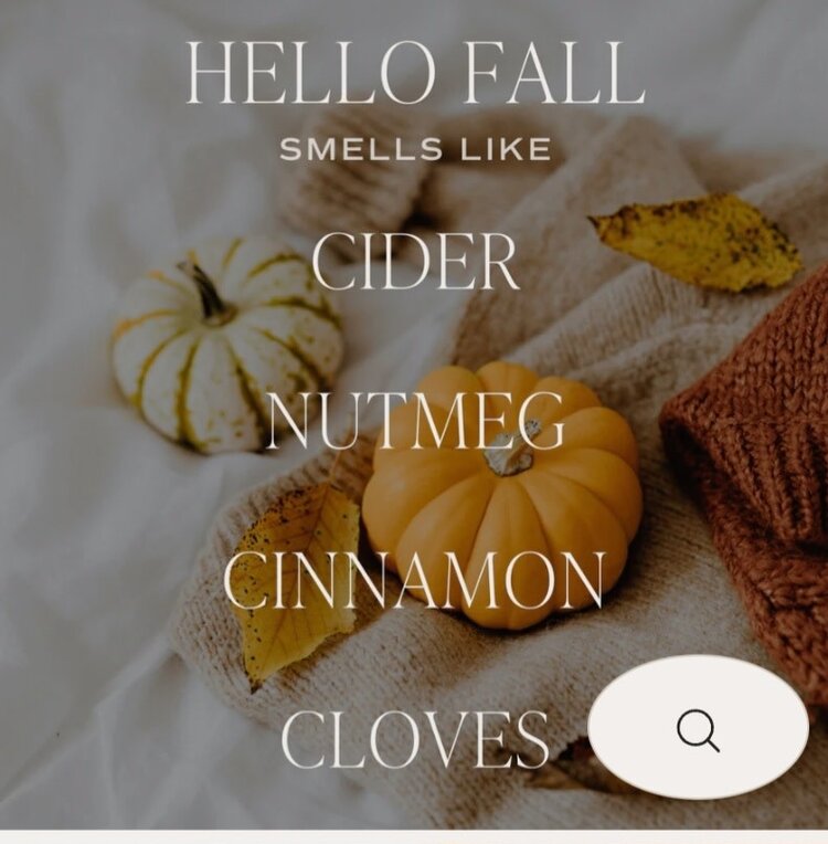 Sweet Water Decor Hello Fall Pumpkin jar candle