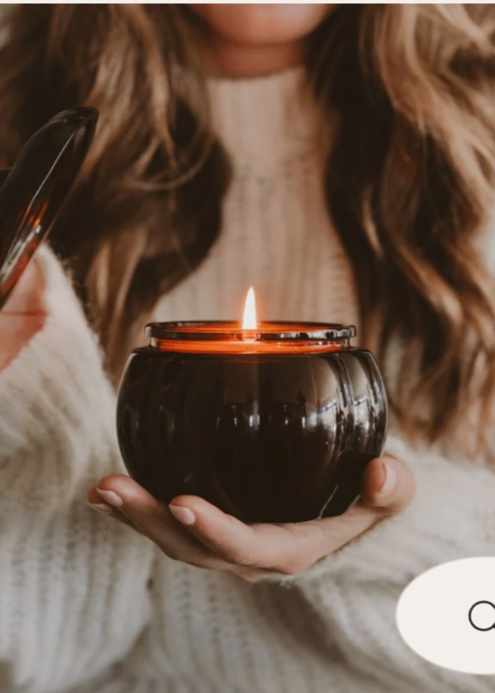 Sweet Water Decor Hello Fall Pumpkin jar candle