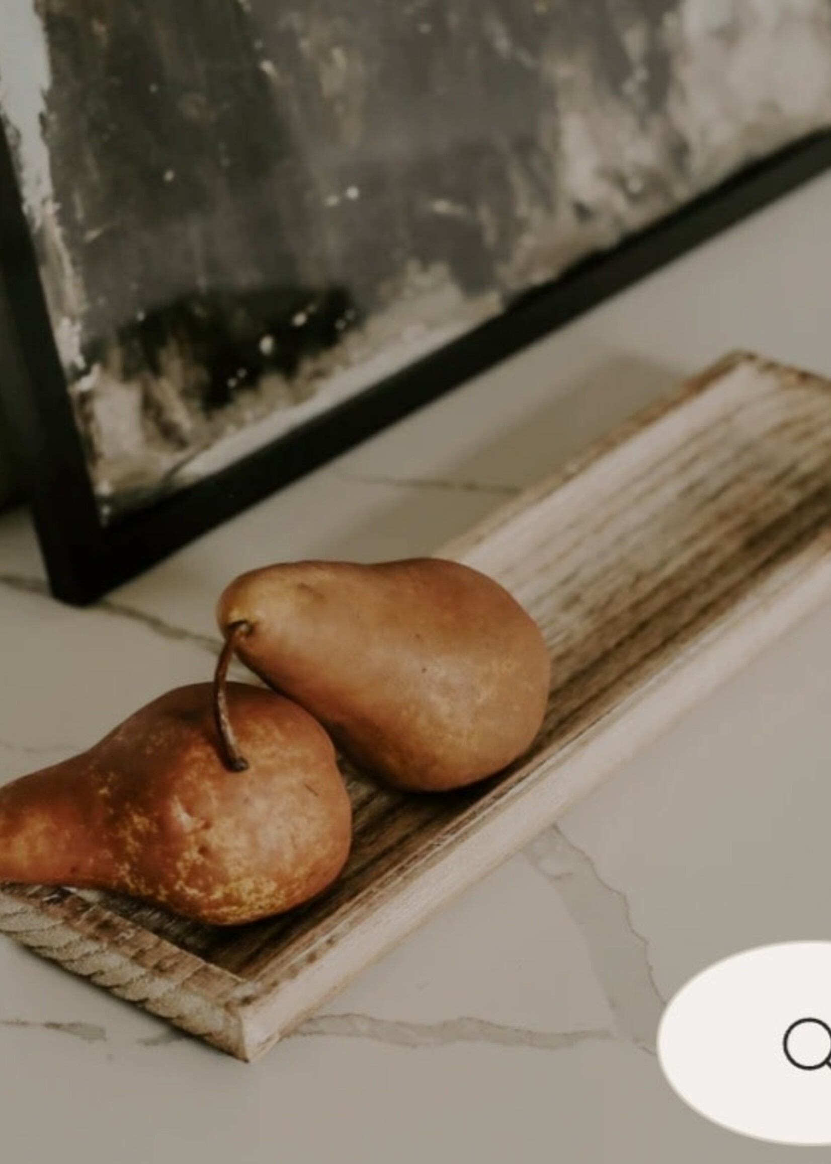 Sweet Water Decor Rustic Rectangular Wooden Tray