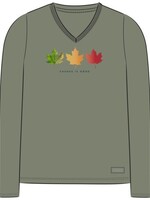 Life is Good WOMEN'S CHANGE IS GOOD 3 LEAVES LONG SLE