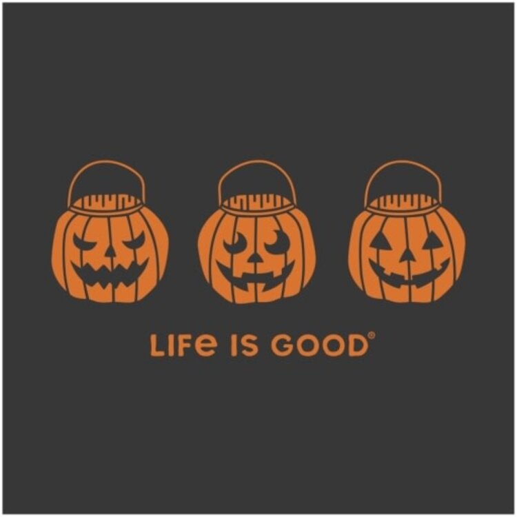 Life is Good WOMEN'S JACK O LANTERN TRIO LONG SLEEVE